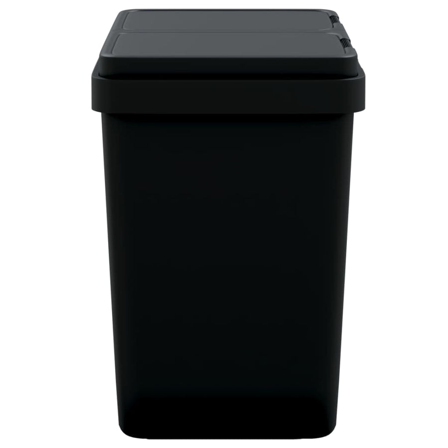 Dubbele Vuilnisbak 2X25 L Kleurig
