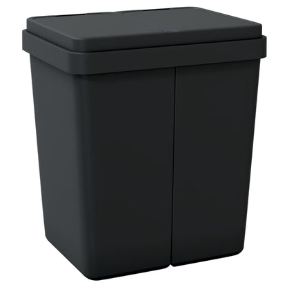 Dubbele Vuilnisbak 2X25 L Kleurig
