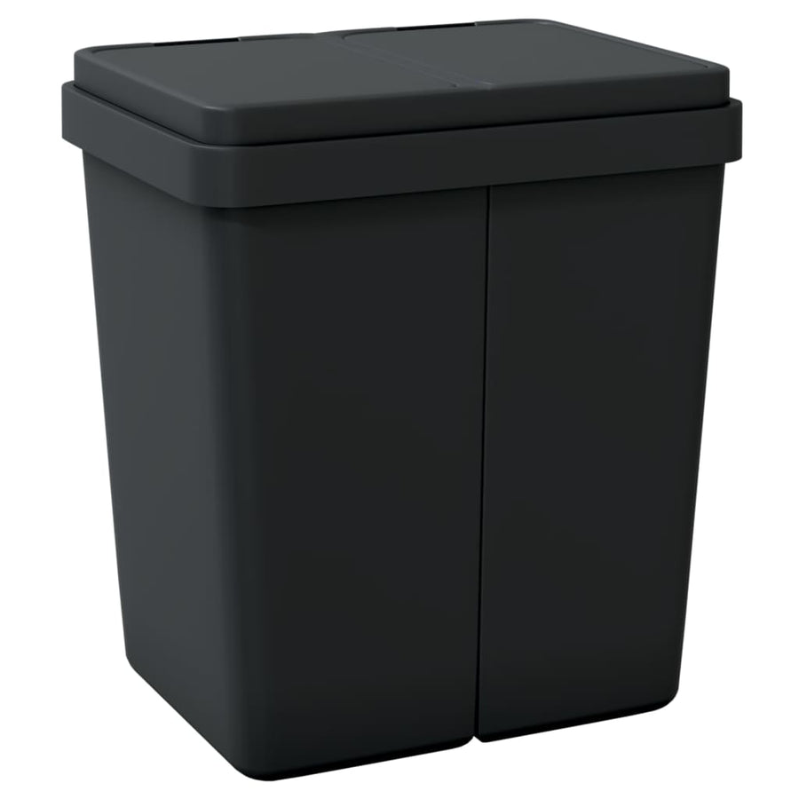 Dubbele Vuilnisbak 2X25 L Kleurig