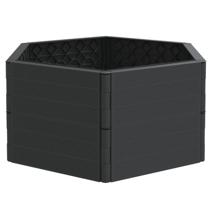 Plantenbak Pp Antracietkleurig