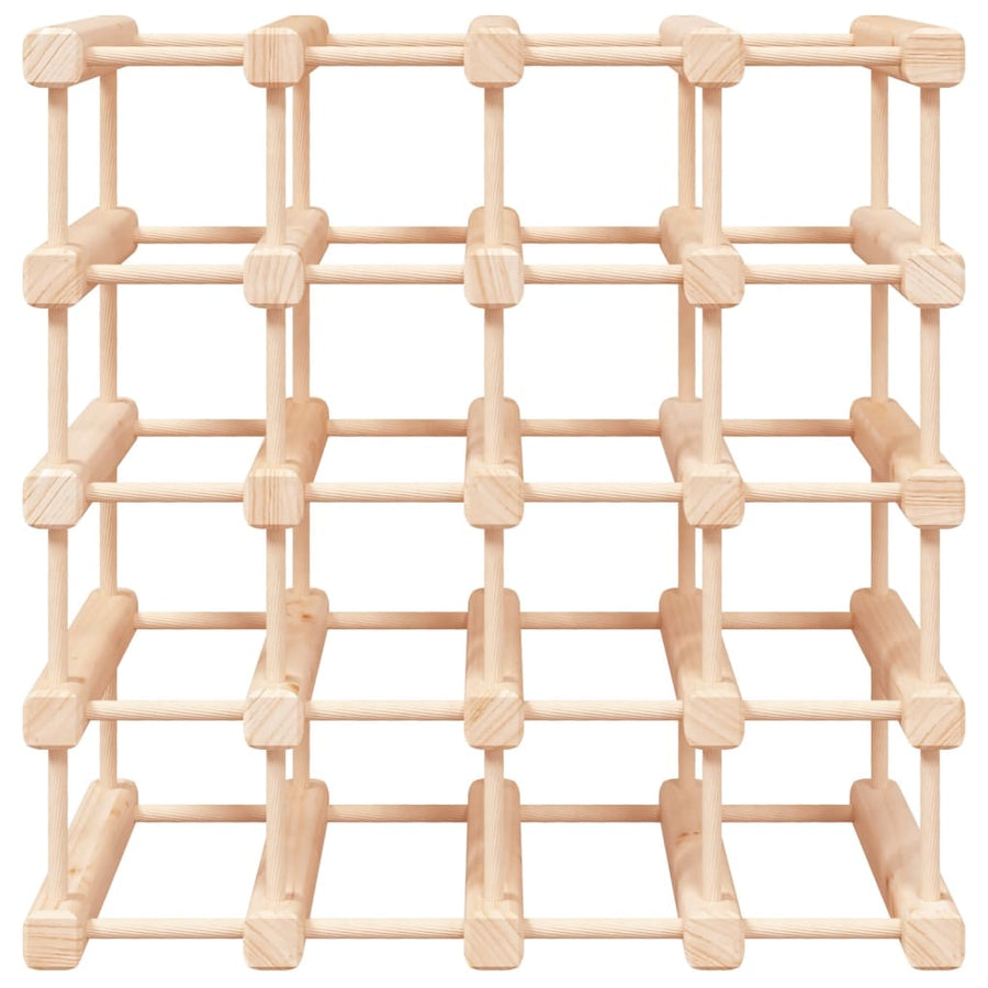 Wijnrek Voor 20 Flessen 46,5X23X46,5 Cm Massief Grenenhout