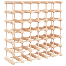 Wijnrek Voor 42 Flessen 68,5X23X68,5 Cm Massief Grenenhout