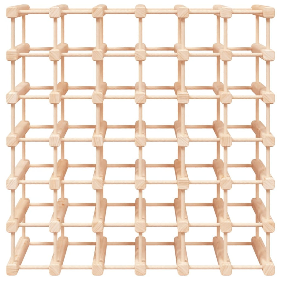 Wijnrek Voor 42 Flessen 68,5X23X68,5 Cm Massief Grenenhout