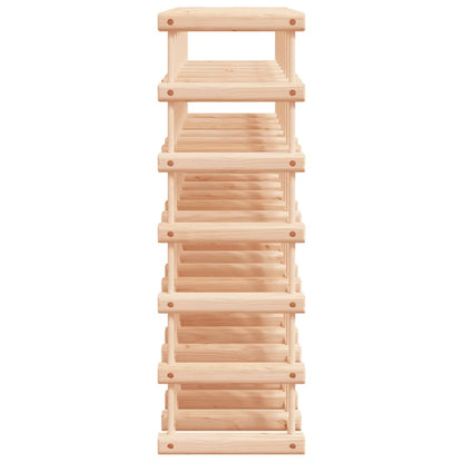 Wijnrek Voor 42 Flessen 68,5X23X68,5 Cm Massief Grenenhout