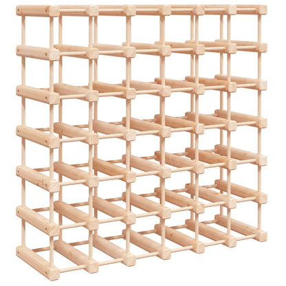 Wijnrek Voor 42 Flessen 68,5X23X68,5 Cm Massief Grenenhout