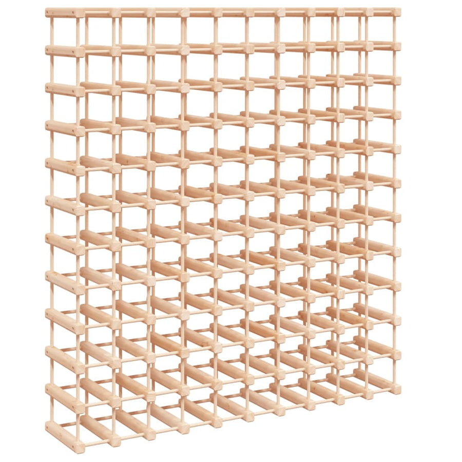 Wijnrek Voor 120 Flessen 112,5X23X123,5Cm Massief Grenenhout