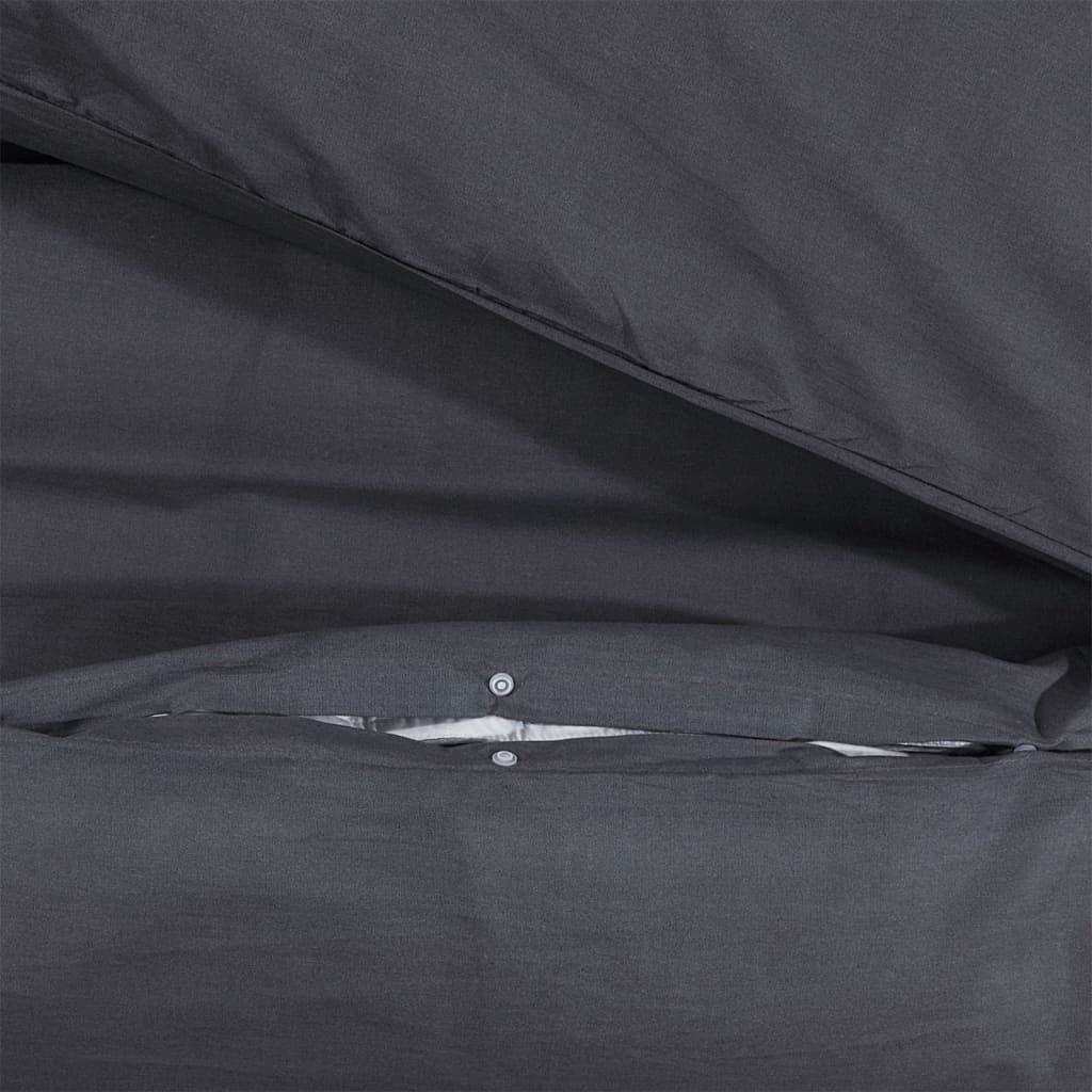 Dekbedovertrekset 140X200 Cm Katoen Zwart En Wit 140 x 200 cm + 65 x 65 cm