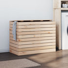 Wasmand massief grenenhout 88,5x44x66 cm