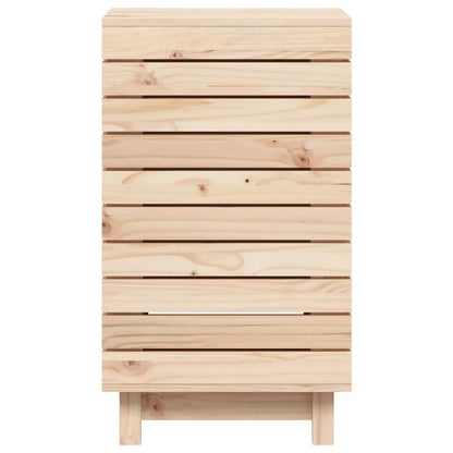 Wasmand Massief Grenenhout 44 x 44 x 76 cm