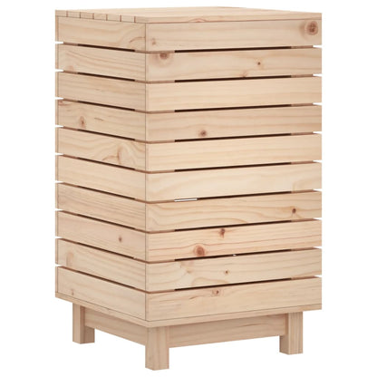 Wasmand Massief Grenenhout 44 x 44 x 76 cm
