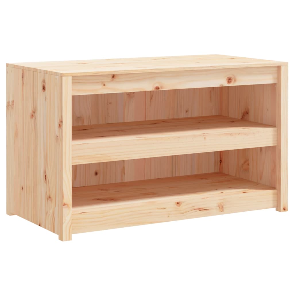 Keukenkast voor buiten 106x55x64 cm massief grenenhout 106 x 55 x 64 cm 2 schappen