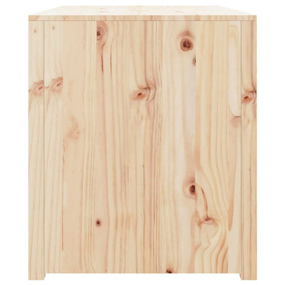 Keukenkast voor buiten 106x55x64 cm massief grenenhout 106 x 55 x 64 cm 2 schappen