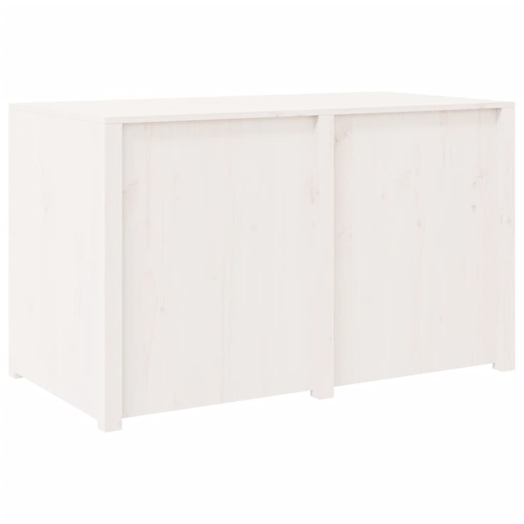 Keukenkast Voor Buiten 106X55X64 Cm Massief Grenenhout Wit