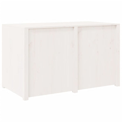 Keukenkast Voor Buiten 106X55X64 Cm Massief Grenenhout Wit