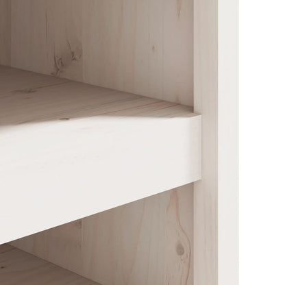 Keukenkast Voor Buiten 106X55X64 Cm Massief Grenenhout Wit
