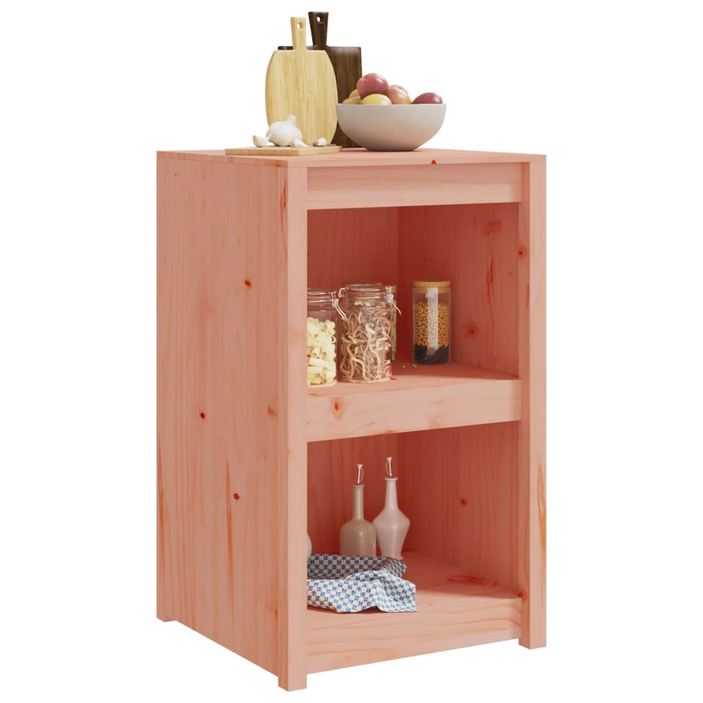 Keukenkast Voor Buiten Massief Douglashout Natuurlijk Douglashout 55 x 55 x 92 cm 2 schappen
