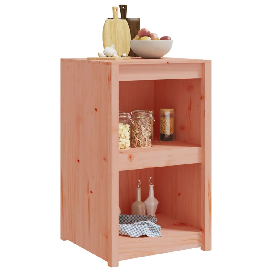 Keukenkast Voor Buiten Massief Douglashout Natuurlijk Douglashout 55 x 55 x 92 cm 2 schappen