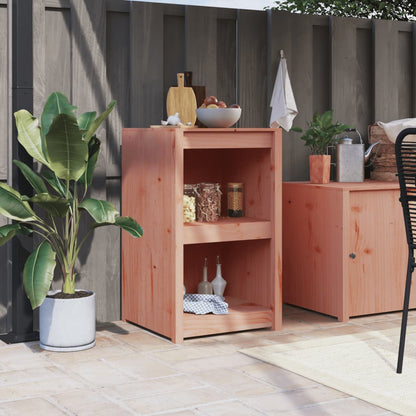 Keukenkast Voor Buiten Massief Douglashout Natuurlijk Douglashout 55 x 55 x 92 cm 2 schappen