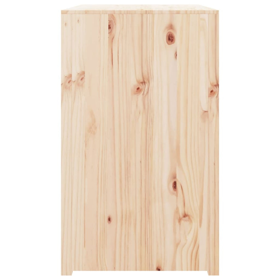 Keukenkast Voor Buiten 106X55X92 Cm Massief Grenenhout