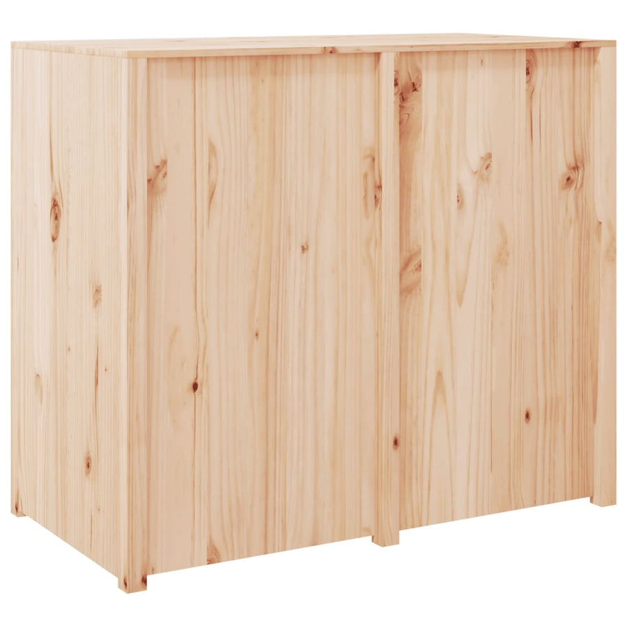 Keukenkast Voor Buiten 106X55X92 Cm Massief Grenenhout