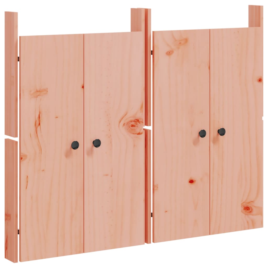 Kastdeurtjes Voor Buitenkeuken 50X9X8 Cm Douglashout 2 Natuurlijk douglashout
