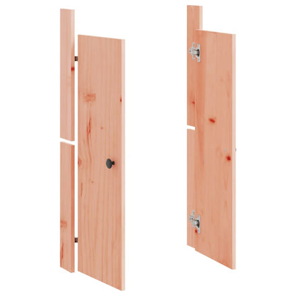 Kastdeurtjes Voor Buitenkeuken 50X9X8 Cm Douglashout 2 Natuurlijk douglashout