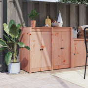 Kastdeurtjes buitenkeuken 50x9x82 cm douglashout