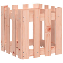 Plantenbak Met Hekontwerp 40X40X40 Cm Massief Douglashout