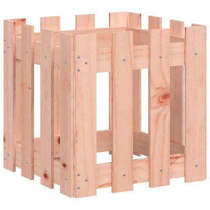 Plantenbak Met Hekontwerp 40X40X40 Cm Massief Douglashout