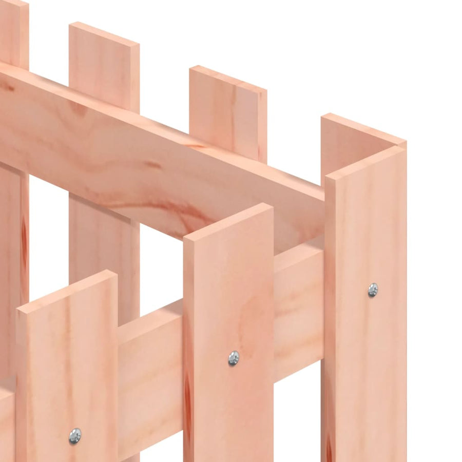Plantenbak Met Hekontwerp 40X40X40 Cm Massief Douglashout