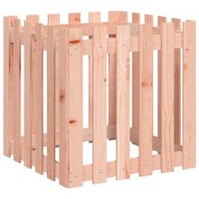 Plantenbak Met Hekontwerp 60X60X60 Cm Massief Douglashout