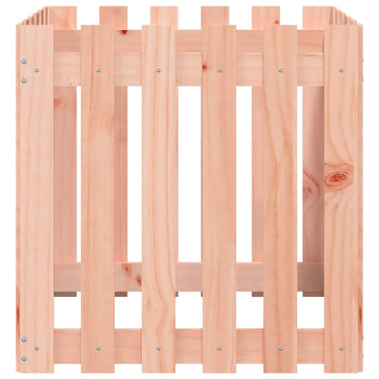 Plantenbak Met Hekontwerp 60X60X60 Cm Massief Douglashout