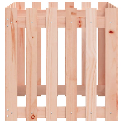 Plantenbak Met Hekontwerp 60X60X60 Cm Massief Douglashout