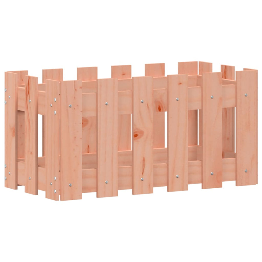 Plantenbak Met Hekontwerp 60X30X30 Cm Massief Dougashout