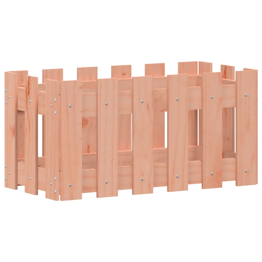 Plantenbak Met Hekontwerp 60X30X30 Cm Massief Dougashout