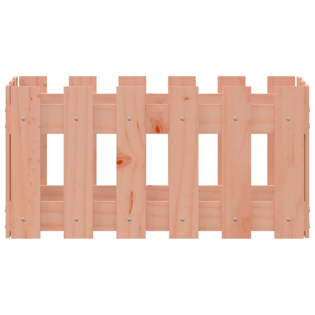 Plantenbak Met Hekontwerp 60X30X30 Cm Massief Dougashout