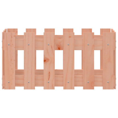 Plantenbak Met Hekontwerp 60X30X30 Cm Massief Dougashout