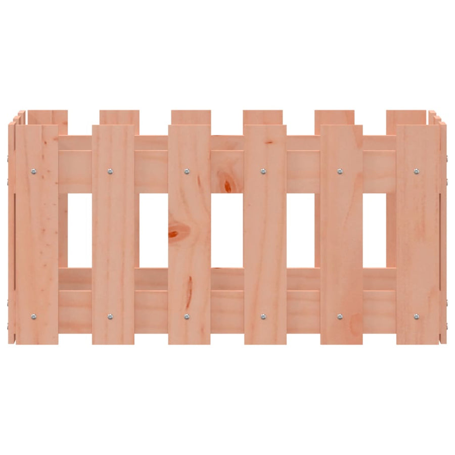Plantenbak Met Hekontwerp 60X30X30 Cm Massief Dougashout