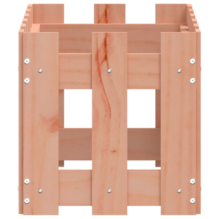 Plantenbak Met Hekontwerp 60X30X30 Cm Massief Dougashout