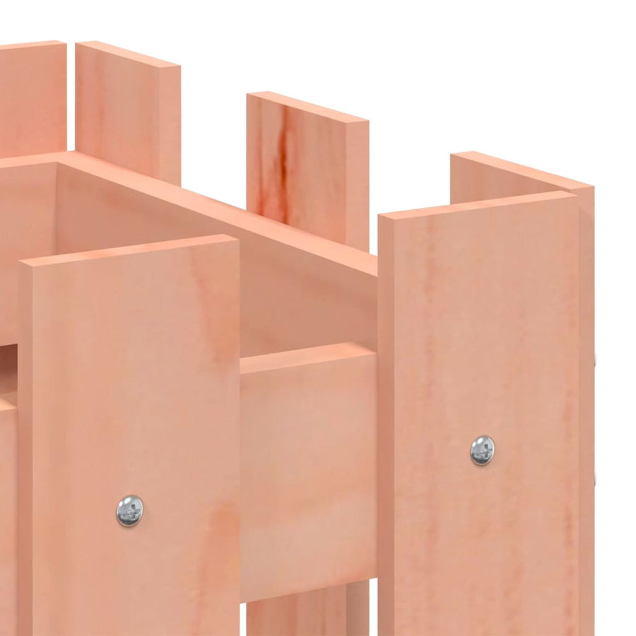 Plantenbak Met Hekontwerp 60X30X30 Cm Massief Dougashout
