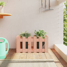 Plantenbak Met Hekontwerp 60X30X30 Cm Massief Dougashout