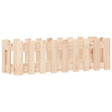 Plantenbak Verhoogd Met Hekontwerp 100X30X30 Cm Grenenhout