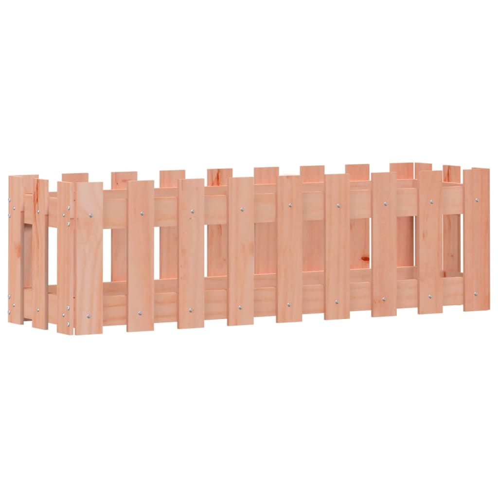 Plantenbak Verhoogd Hekontwerp 100X30X30 Cm Massief Douglashout