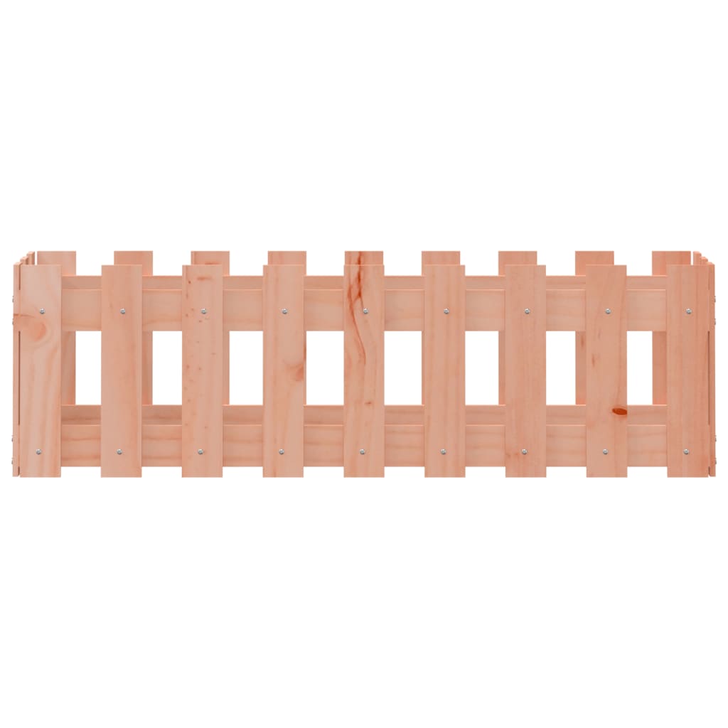 Plantenbak Verhoogd Hekontwerp 100X30X30 Cm Massief Douglashout