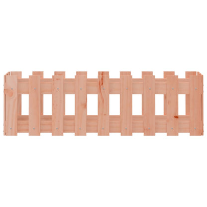Plantenbak Verhoogd Hekontwerp 100X30X30 Cm Massief Douglashout