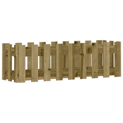Plantenbak Verhoogd Hekontwerp 100X30X30 Cm Geïmpregneerd Hout