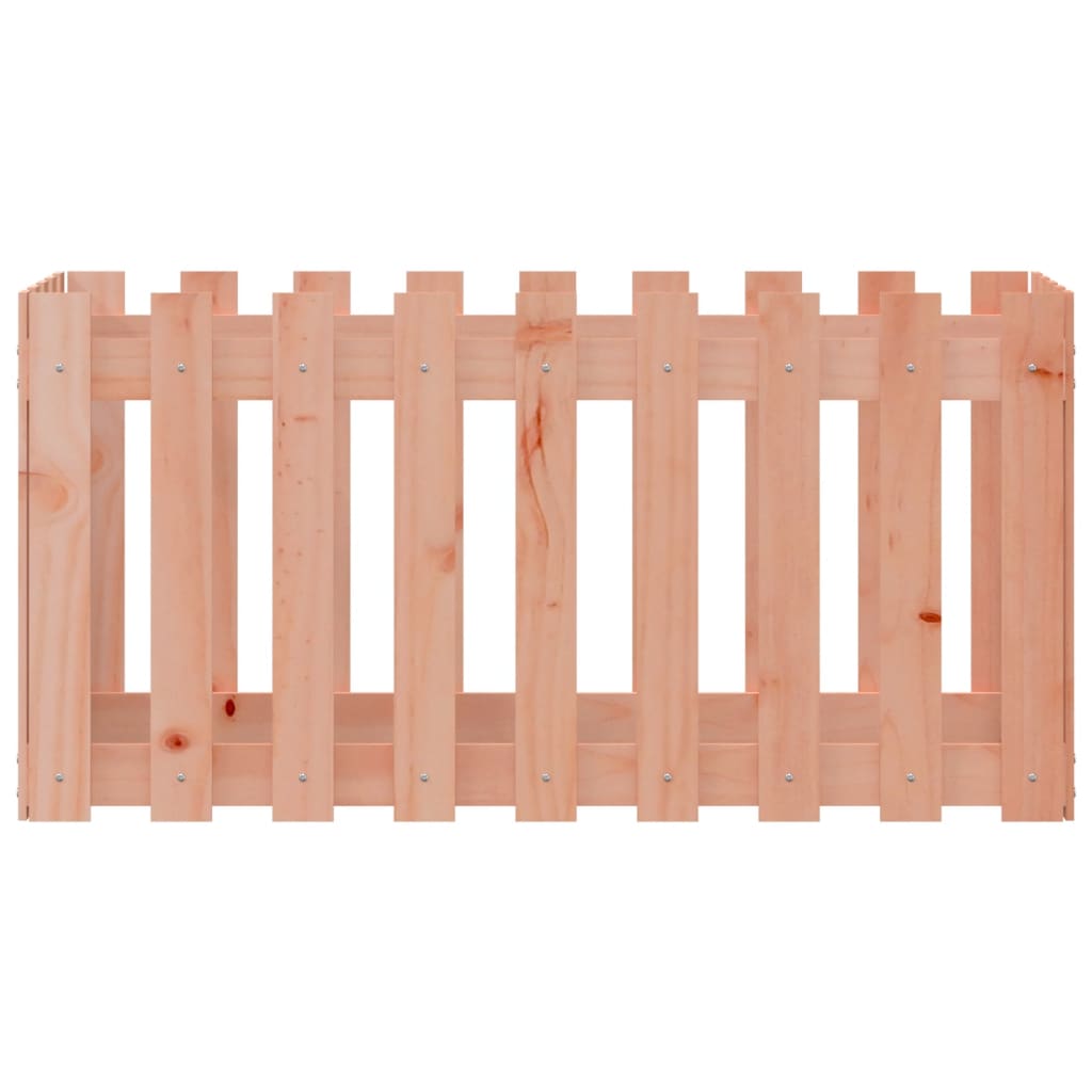 Plantenbak Verhoogd Hekontwerp 100X50X50 Cm Massief Douglashout