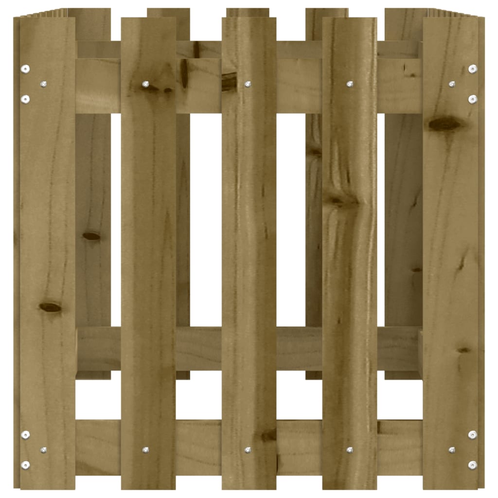 Plantenbak Verhoogd Hekontwerp 100X50X50 Cm Geïmpregneerd Hout