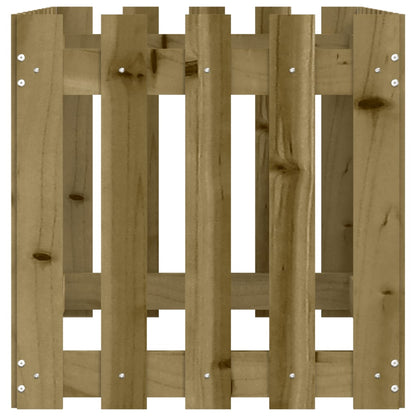 Plantenbak Verhoogd Hekontwerp 100X50X50 Cm Geïmpregneerd Hout