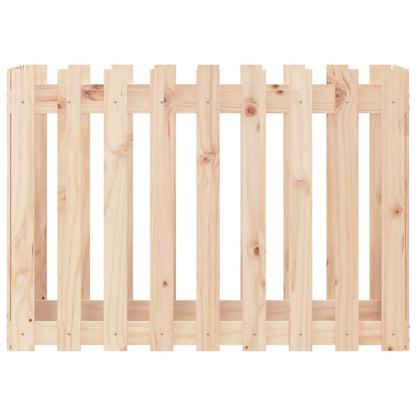 Plantenbak Verhoogd Met Hekontwerp 100X50X70 Cm Grenenhout